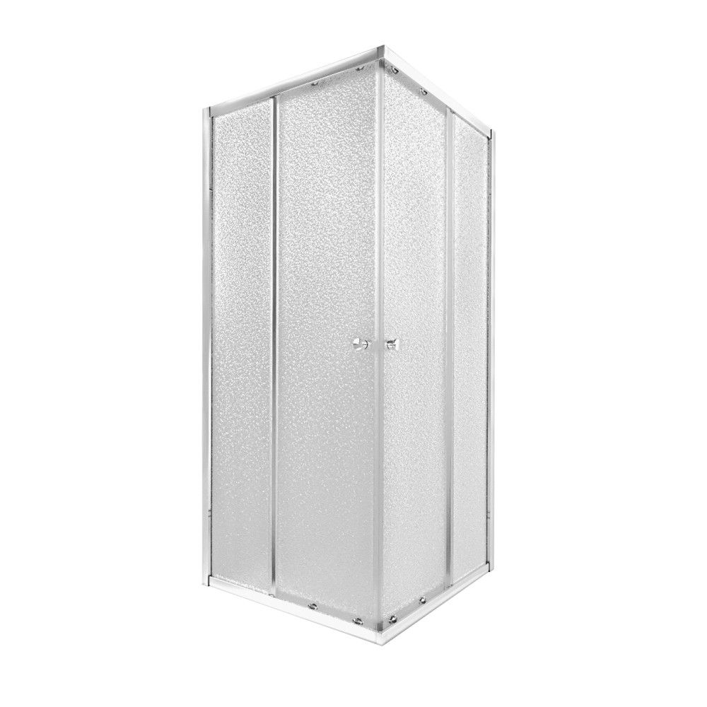 Душова кабіна Qtap Presto CRM1088SP5 80х80, скло Pear 5 мм, без піддона