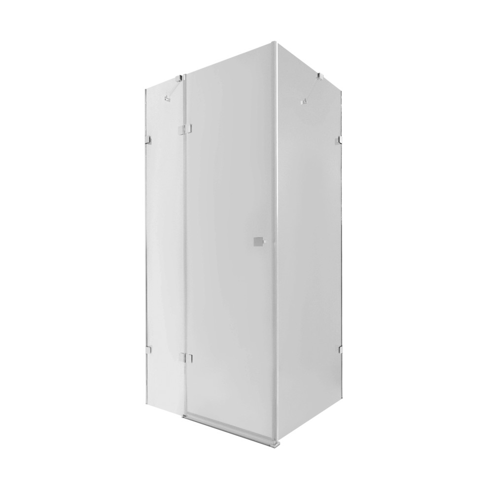 Душова кабіна Qtap Capricorn CRM1018RC6 100х80, скло Clear 6 мм, без піддона