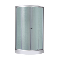 Душовий бокс Lidz Tani SB80x80.SAT.LOW.FR, скло Frost 4мм
