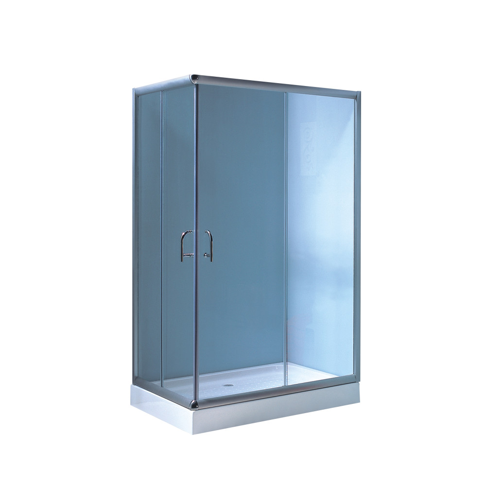 Душова кабіна Lidz Wawel SC100x80.SAT.LOW.TR, скло прозоре 5 мм