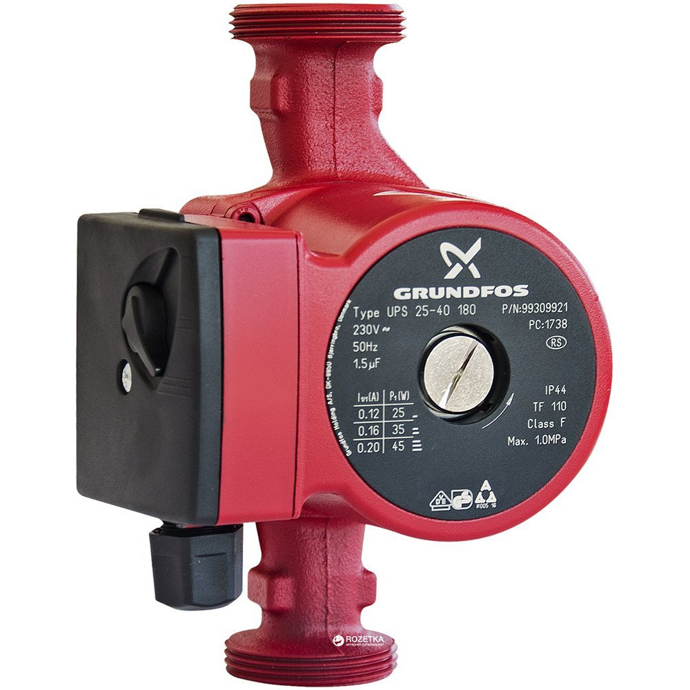 GRUNDFOS UPS 25-40 180 циркуляційний насос