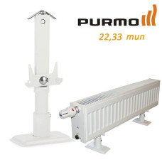 Кріплення підлогове Monclac для PURMO H200 22, 33, 44 тип (1 шт.)