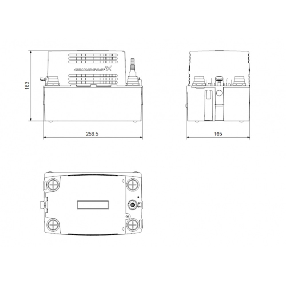 Насосна установка для відведення конденсату Grundfos CONLIFT1 (97936156)
