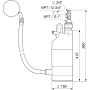 Занурювальний колодязний насос Grundfos SB 3-45 AW (97686707) Занурювальний колодязний насос Grundfos SB 3-45 AW (97686707)