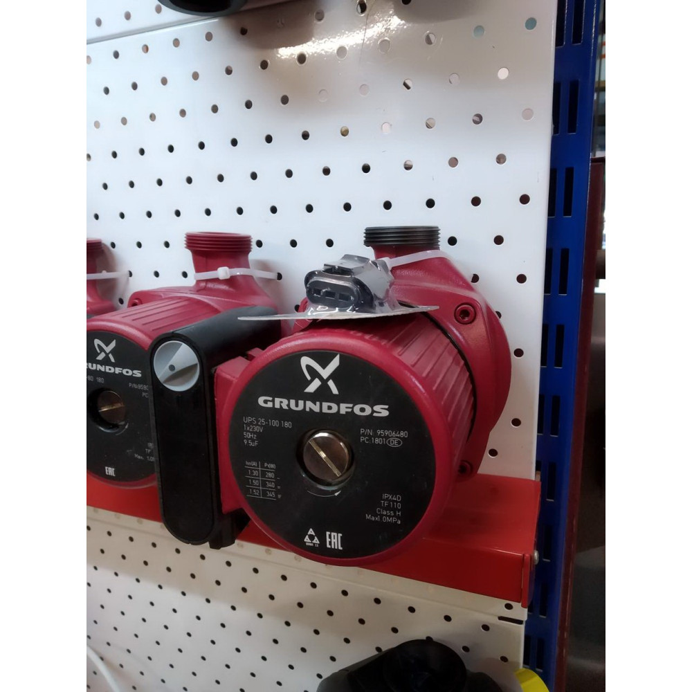 Насос циркуляційний Grundfos UPS 25-100 180 (95906480)