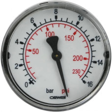 Манометр фронтальний Cewal d63 1/4" 16 бар (91469511)