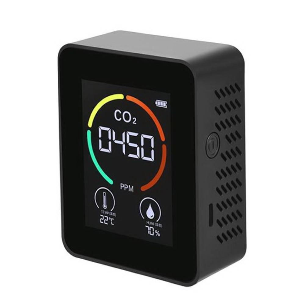 Датчик сигналізатор газу PG-L28A-CO2 (чадний газ - CO2) Black